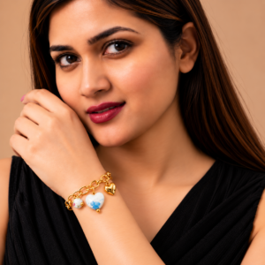 Orneve Étoile Charm Pearl Bracelet
