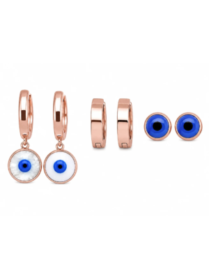 Orneve Nazar Élégance Trio Earring Set