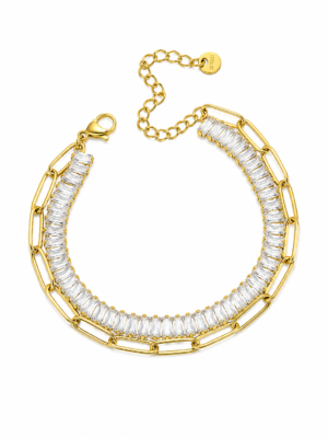 Orneve Éclat Riviera Crystal Tennis Bracelet