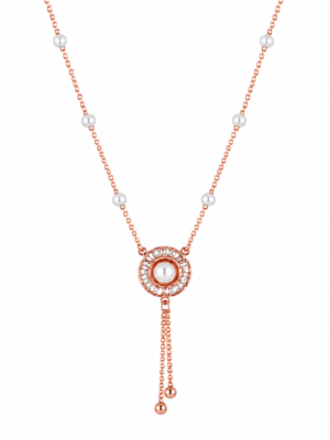 Orneve Perla Éclat Station Pendant Necklace