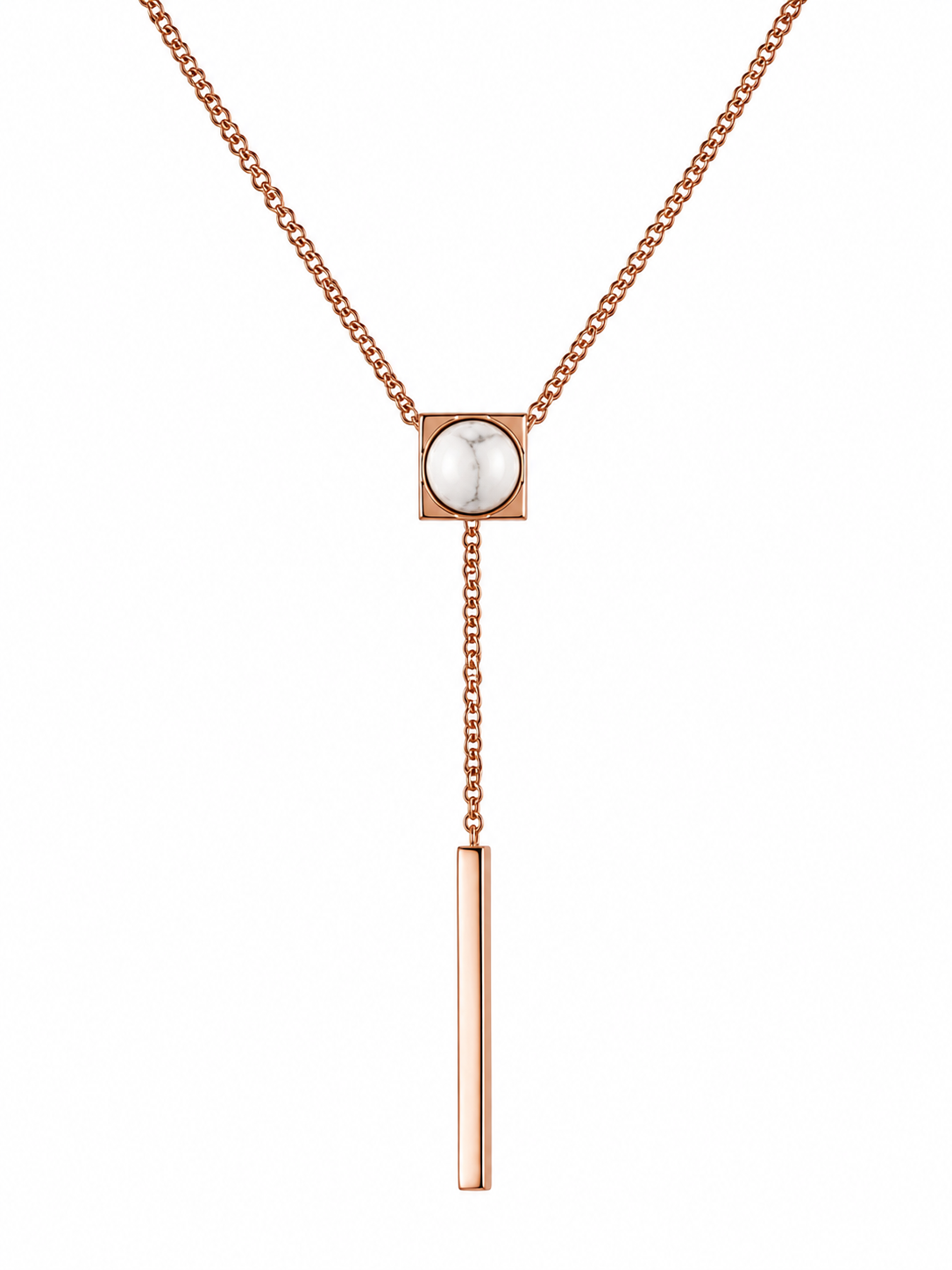 Orneve Solenne Lariat Pendant Necklace